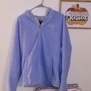 The North face woman's size XL zip up hoodie